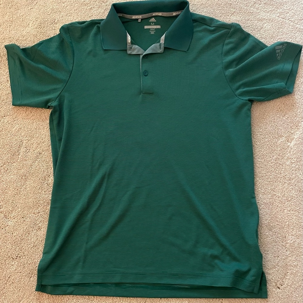 Adidas Green Performance Polo Shirt